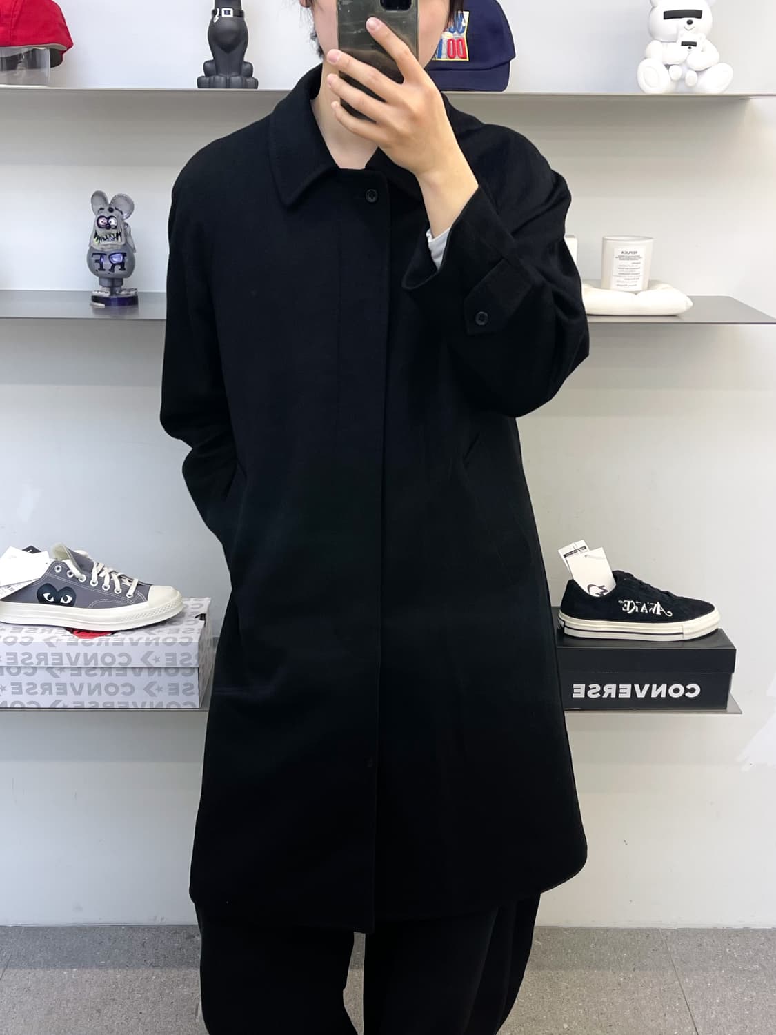 피에르 발망 100% 캐시미어 울 코트 상품이미지2