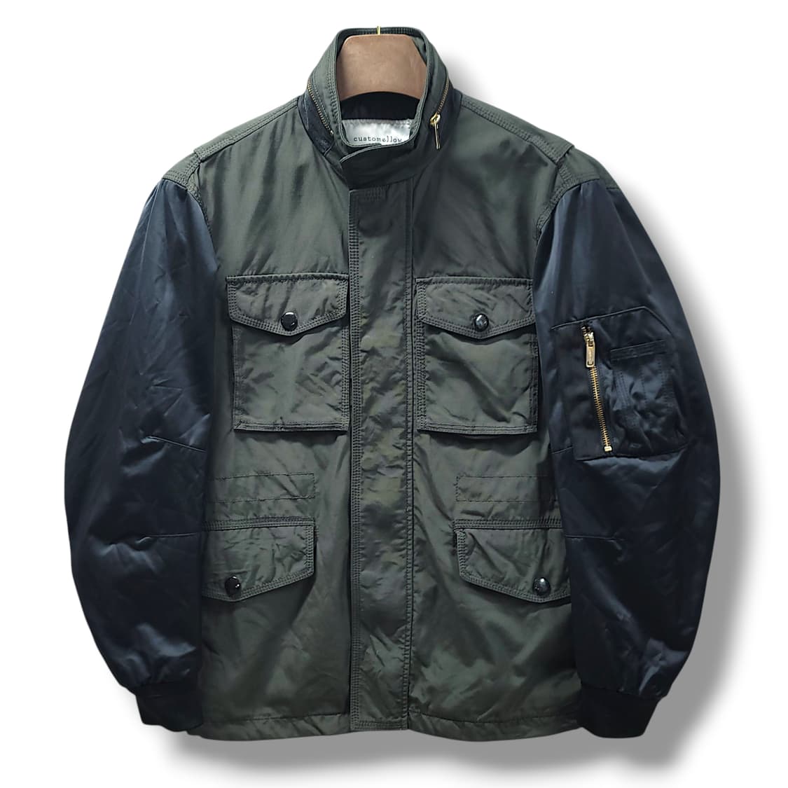 [95] 커스텀멜로우 카키 유틸리티 야상 자켓 상품이미지1