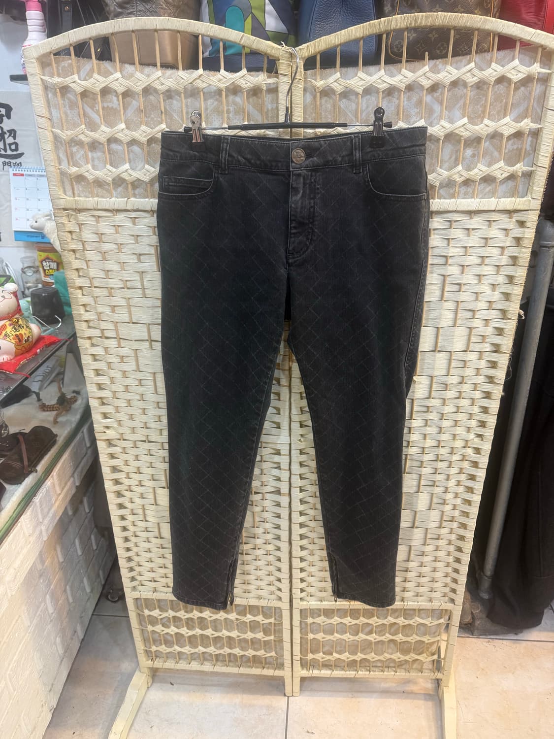 44/32 정품 샤넬 블랙 스키니진 팝니다 상품이미지1