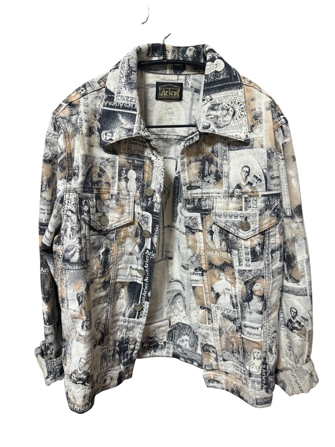 aries 프린트 자켓 상품이미지1