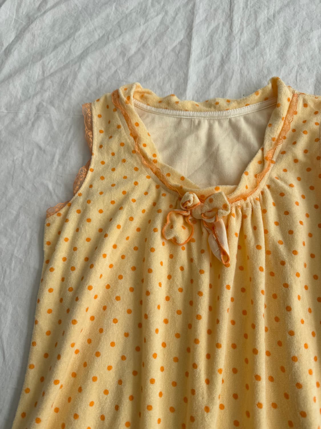 러블리 키치 하이틴 테리 슬리브리스 상품이미지2