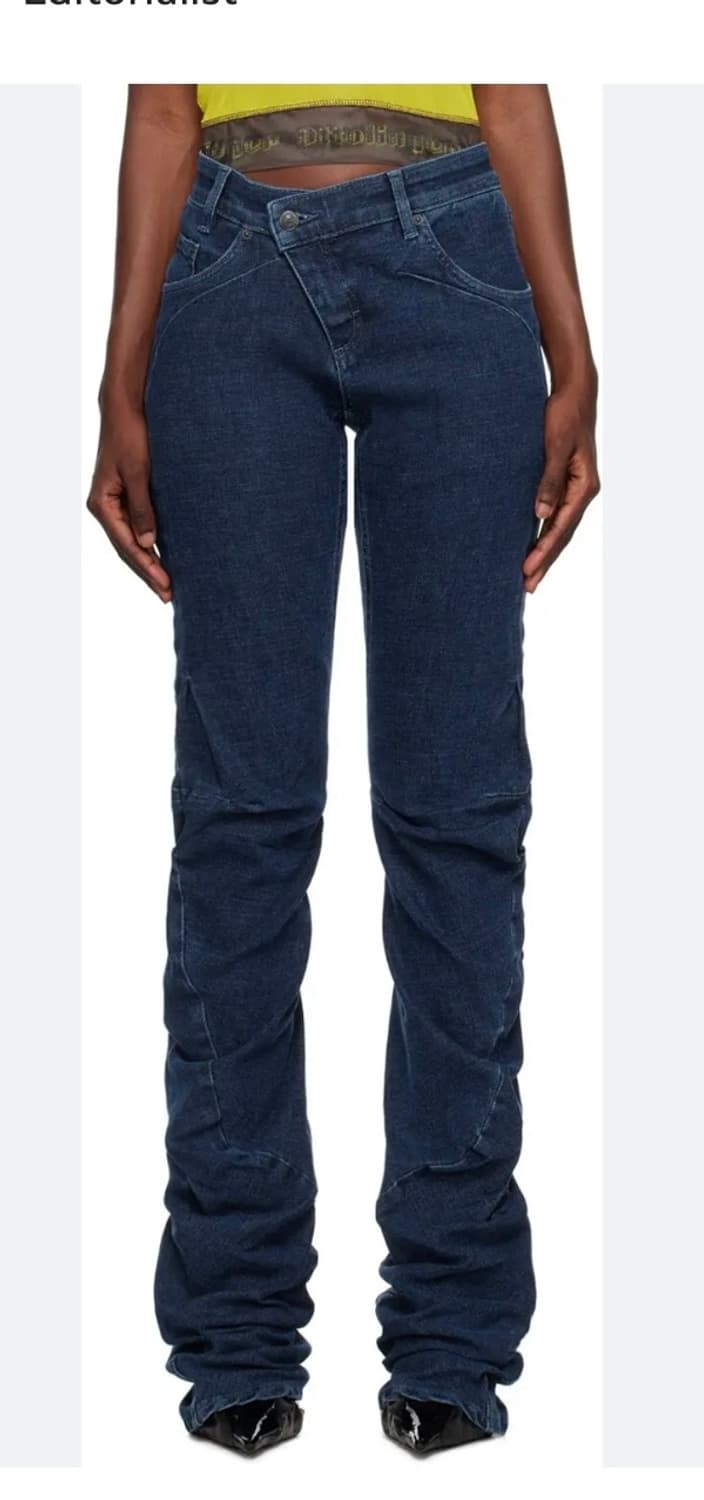 오토링거 드레이프 데님 팬츠 상품이미지3