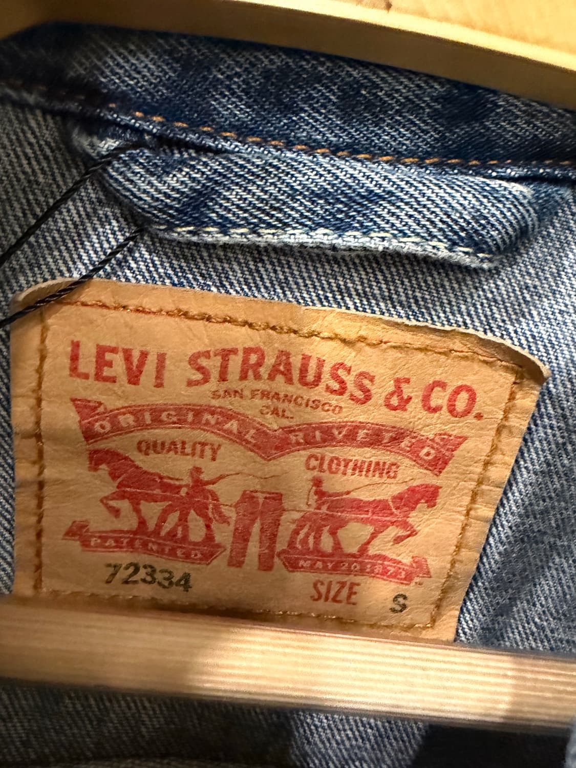 256. 리바이스 데님자켓 청자켓 상품이미지2