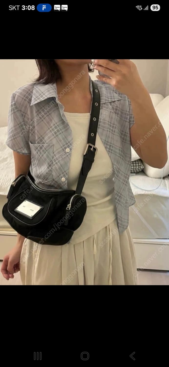 마뗑킴 마들렌 라운드백 블랙 상품이미지2