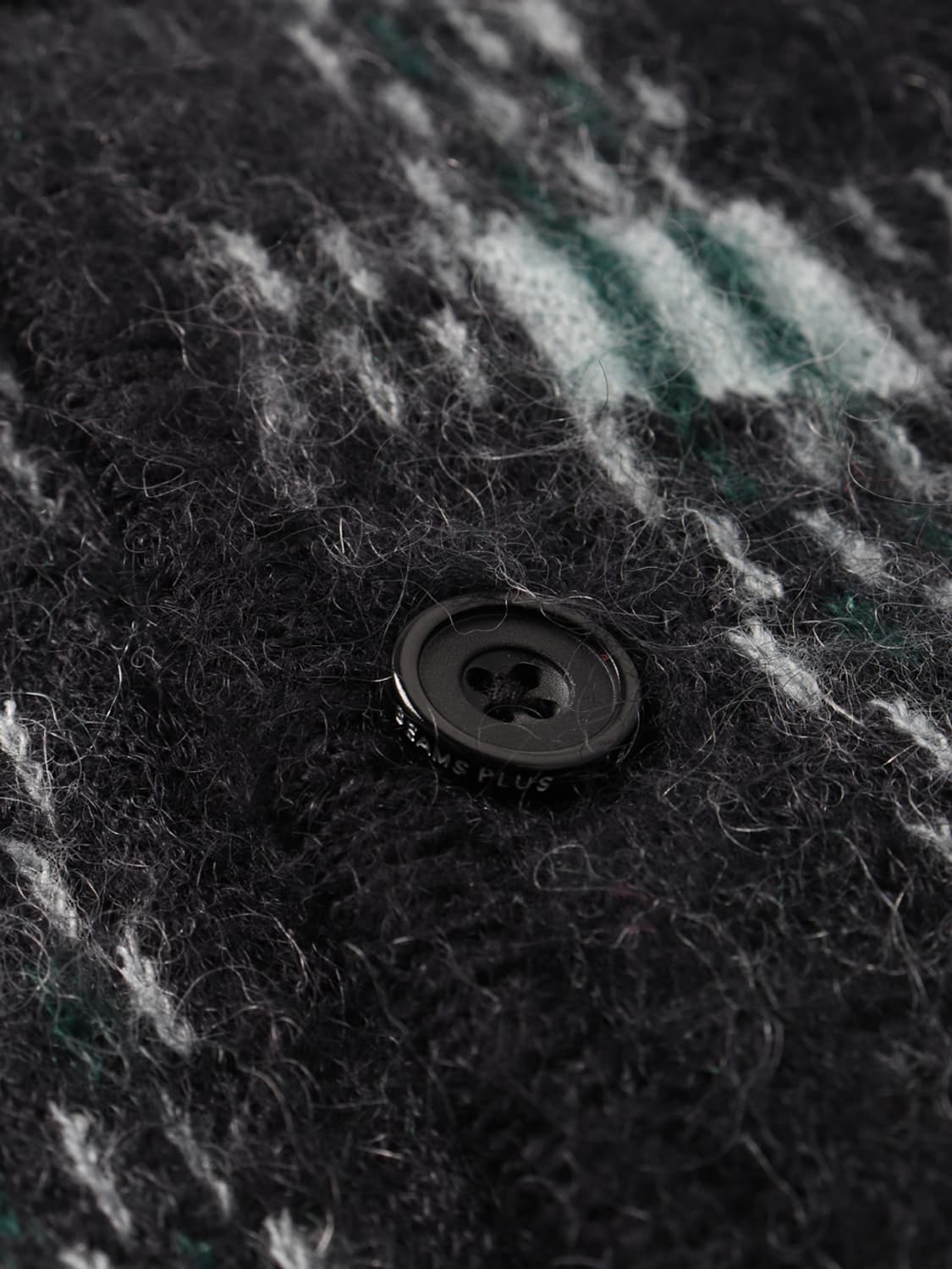 BEAMS PLUS Mohair Check Cardigan 상품이미지10