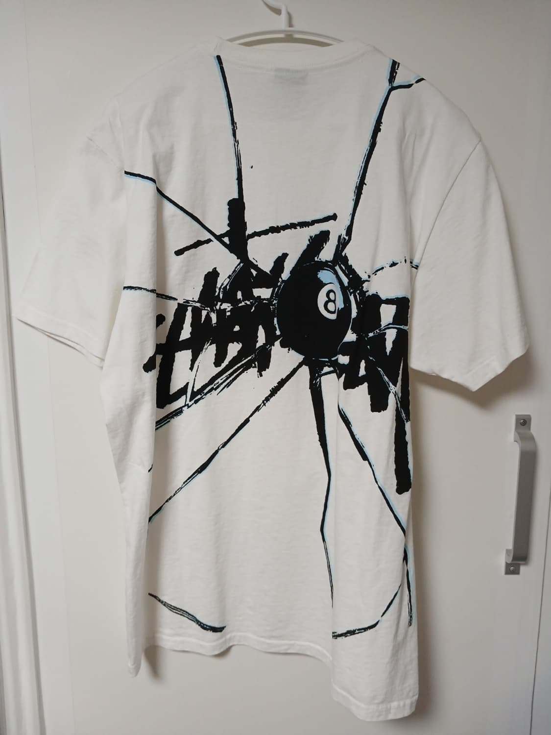 스투시 쉐터드 티셔츠 화이트 상품이미지1