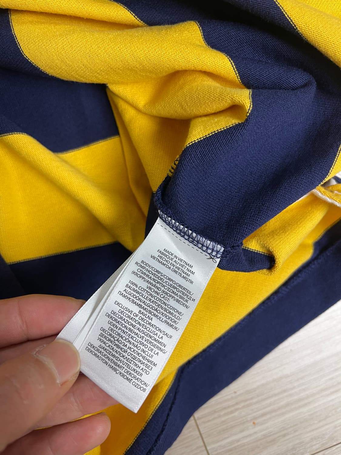 폴로 랄프로렌 럭비티 상품이미지6