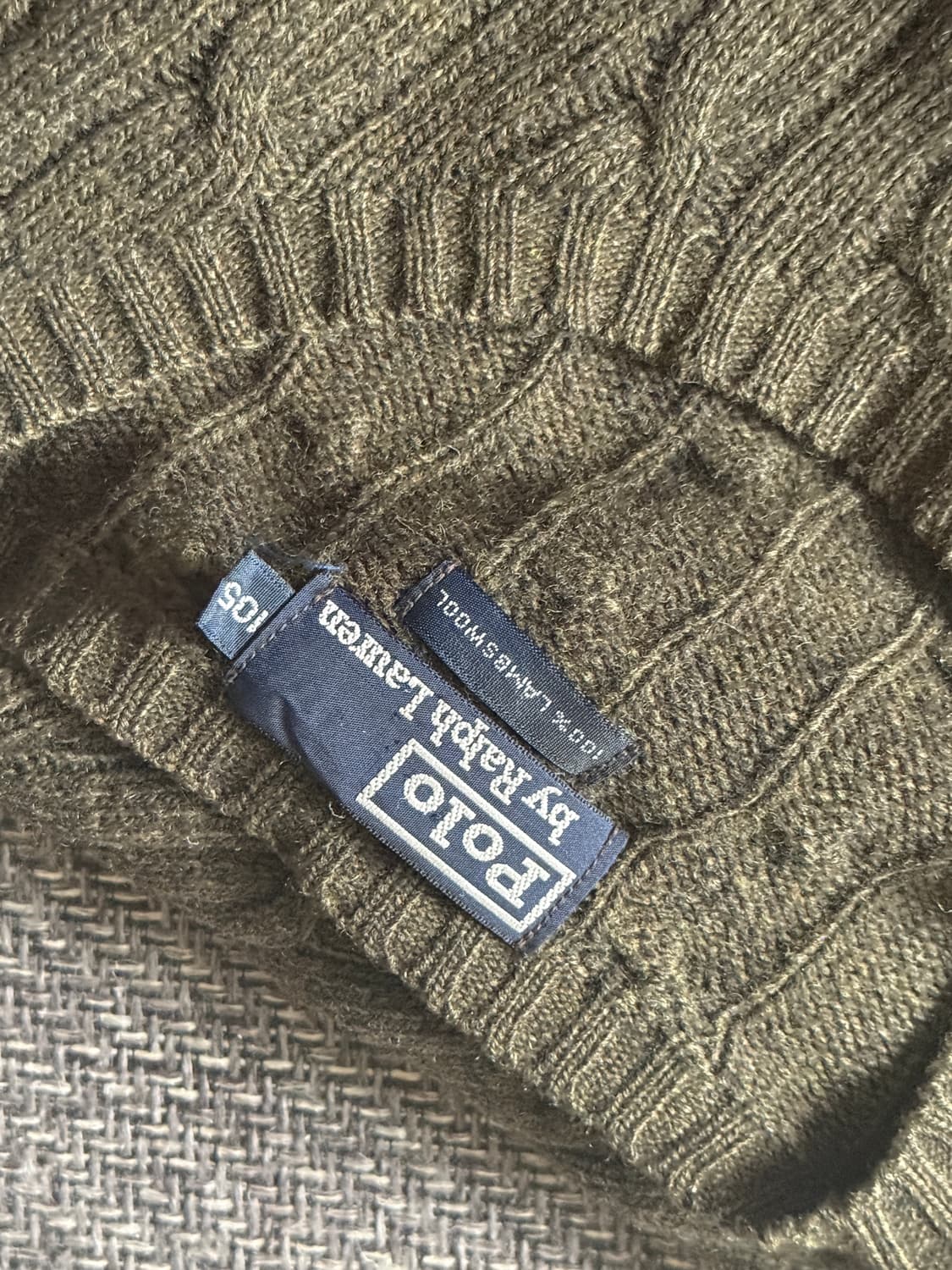 폴로랄프로렌 램스울 니트 xl 상품이미지2