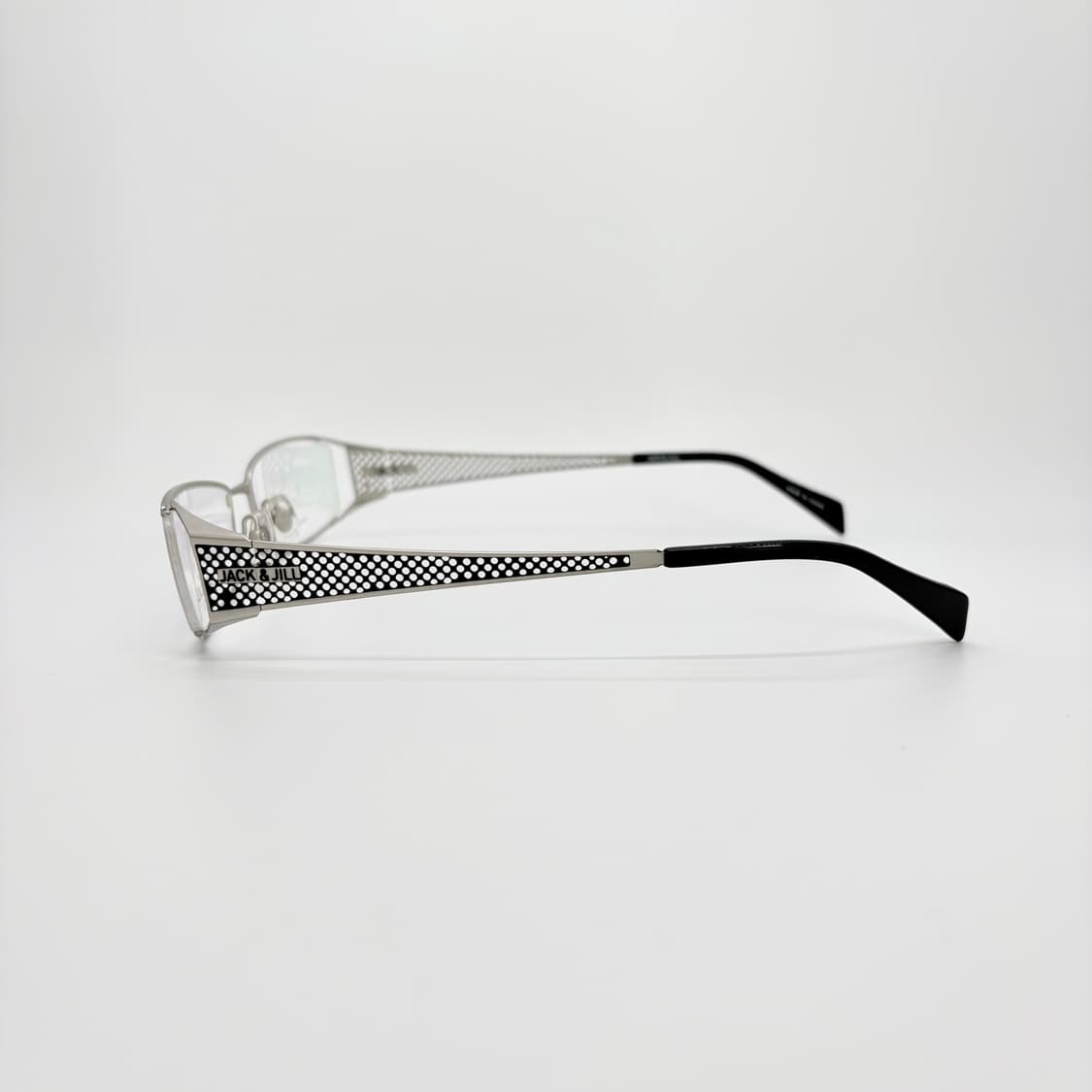 JACK&JILL 잭앤질 실버 스퀘어 메탈테 상품이미지5