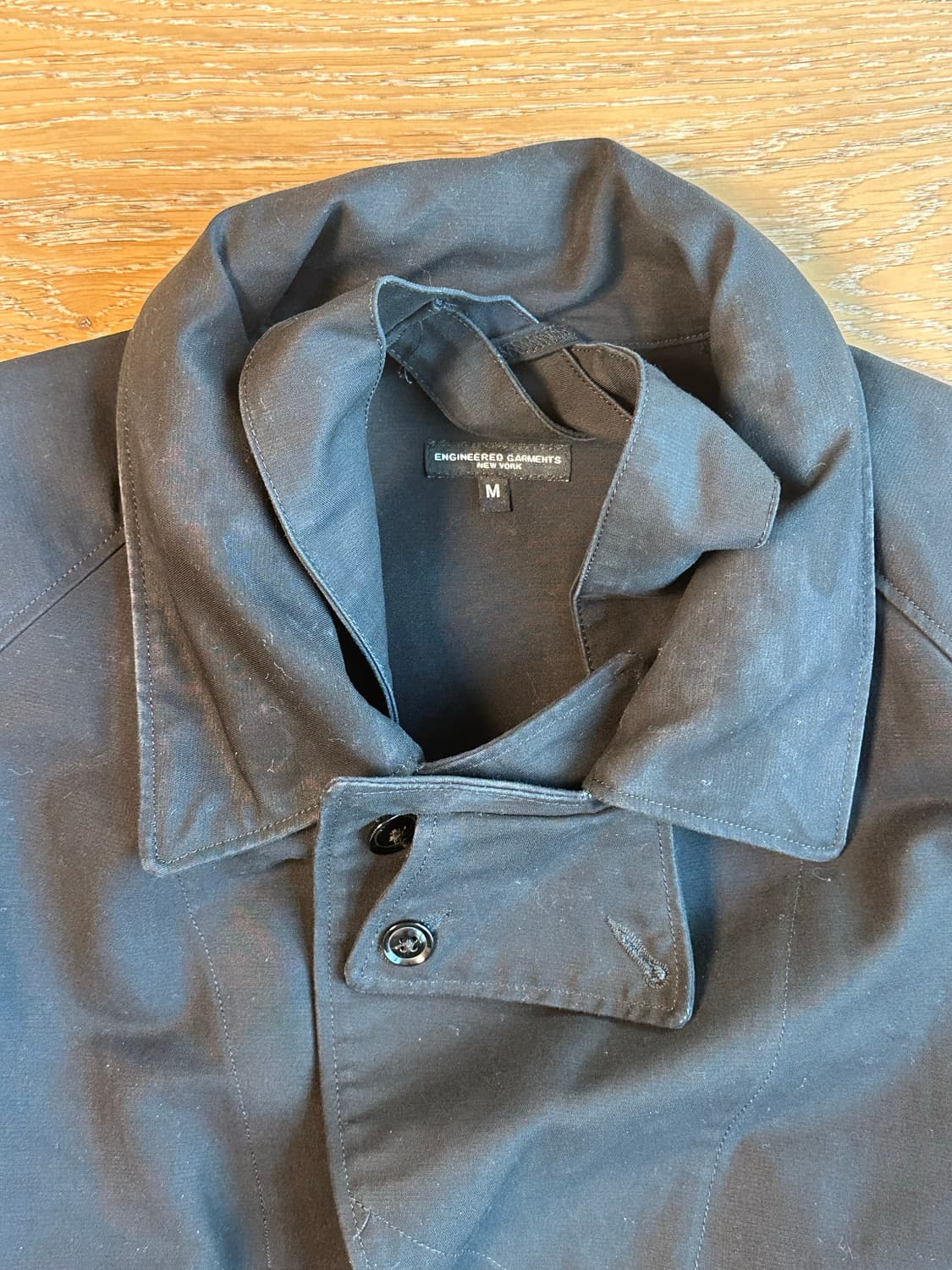 엔지니어드가먼츠 드리즐러 코트 22fw m(블랙) 상품이미지2