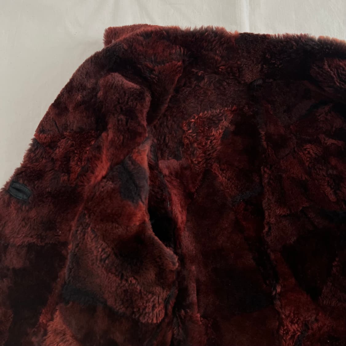 patchwork pur jacket 상품이미지4