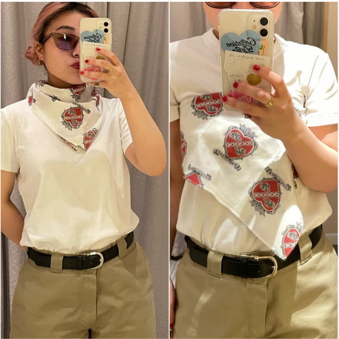 VAPORIZE HART BANDANA 상품이미지5
