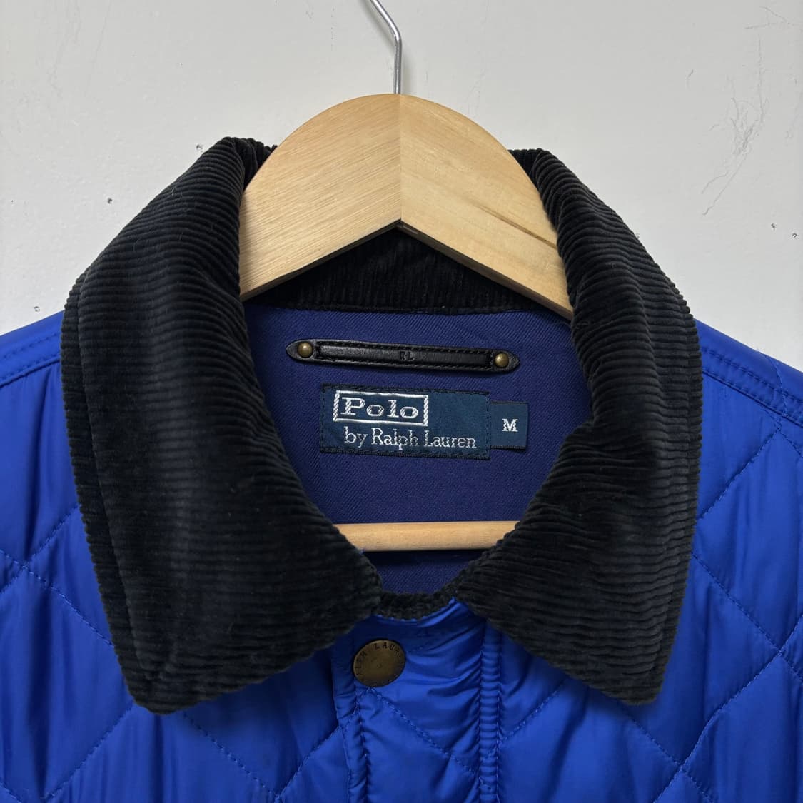 폴로 랄프로렌 블루 퀼팅 자켓 상품이미지3