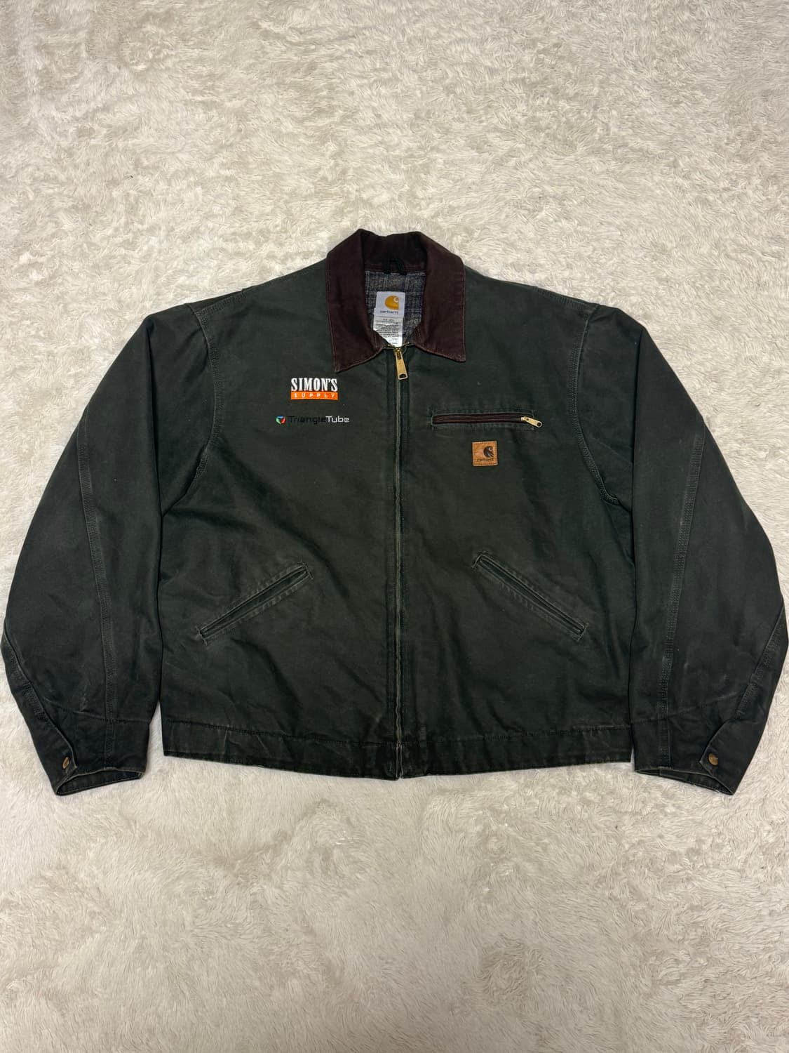 칼하트 디트로이트 j97 모스그린 상품이미지1