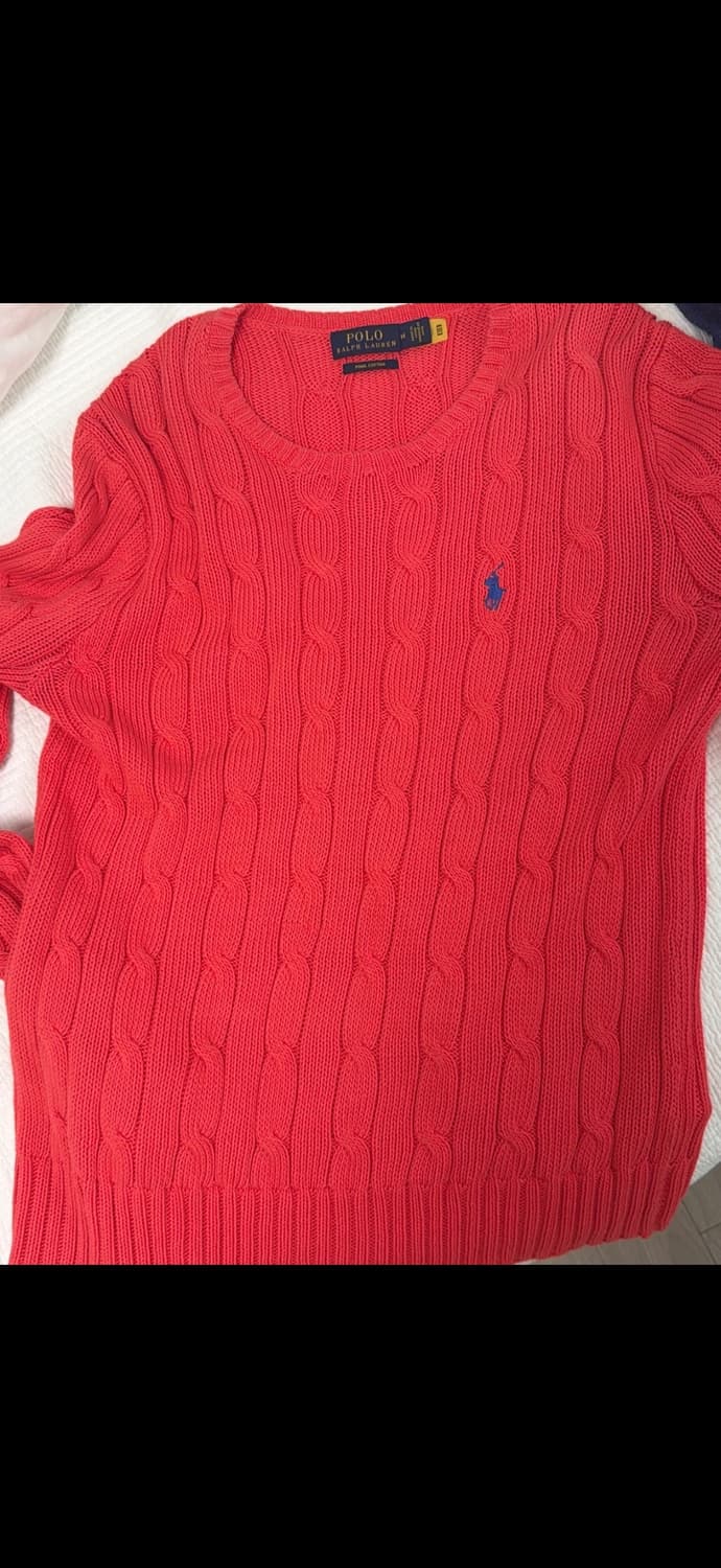 폴로 랄프로렌 피마코튼 니트 m 상품이미지1