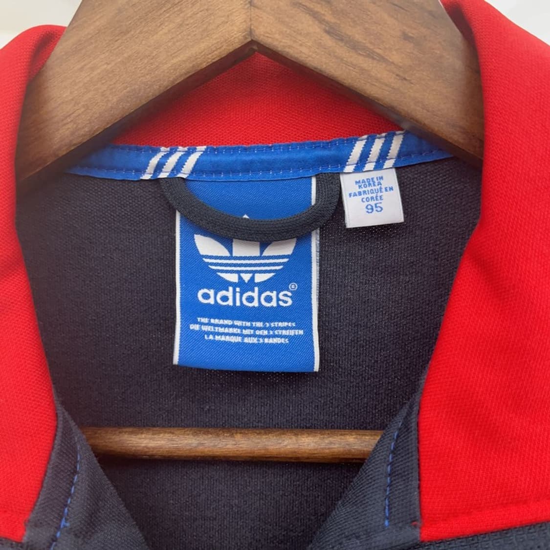아디다스 레트로 절개라인 배색 유로파 져지 집업 95 C08737 상품이미지5