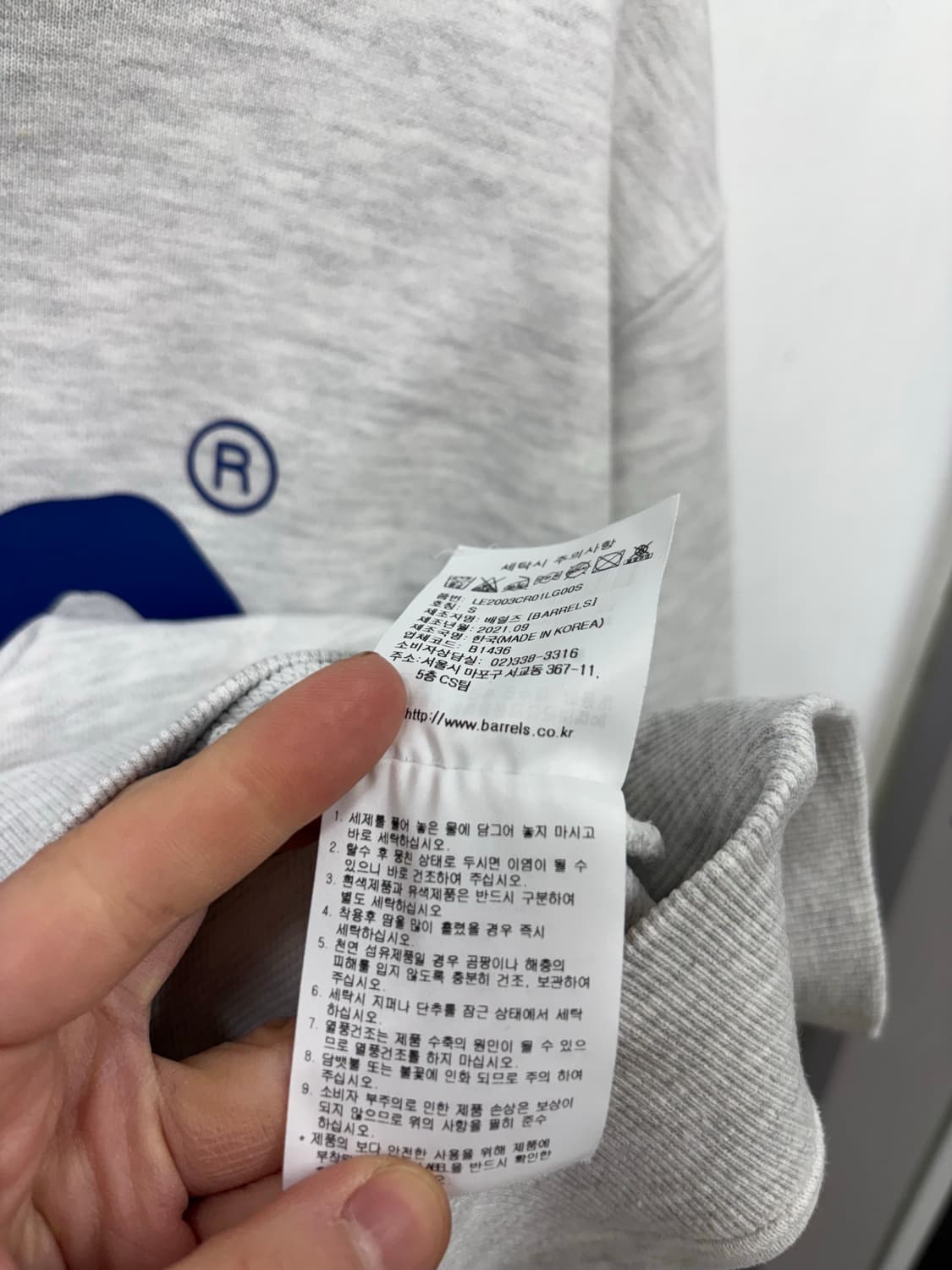 LEE 리 맨투맨 상품이미지6