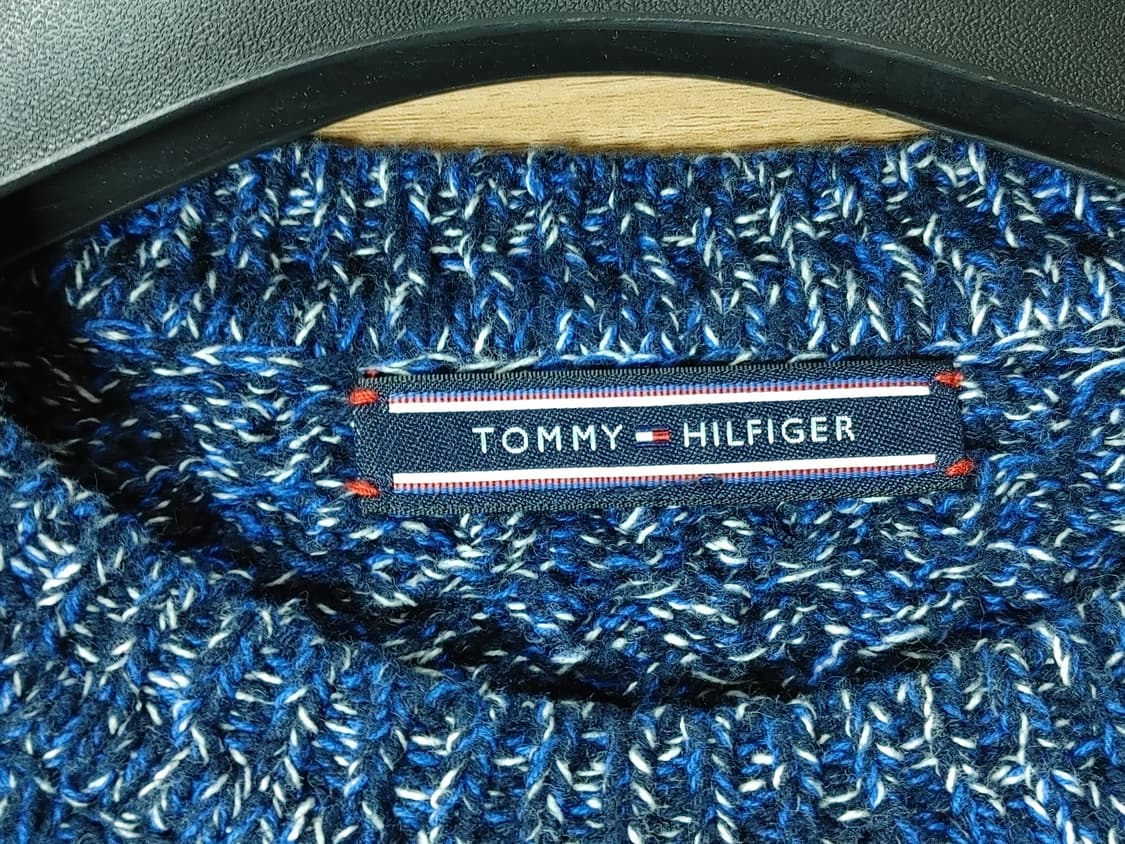 TOMMY HILFIGER 타미 힐피거 그라데이션 면니트 라운드티 상품이미지3