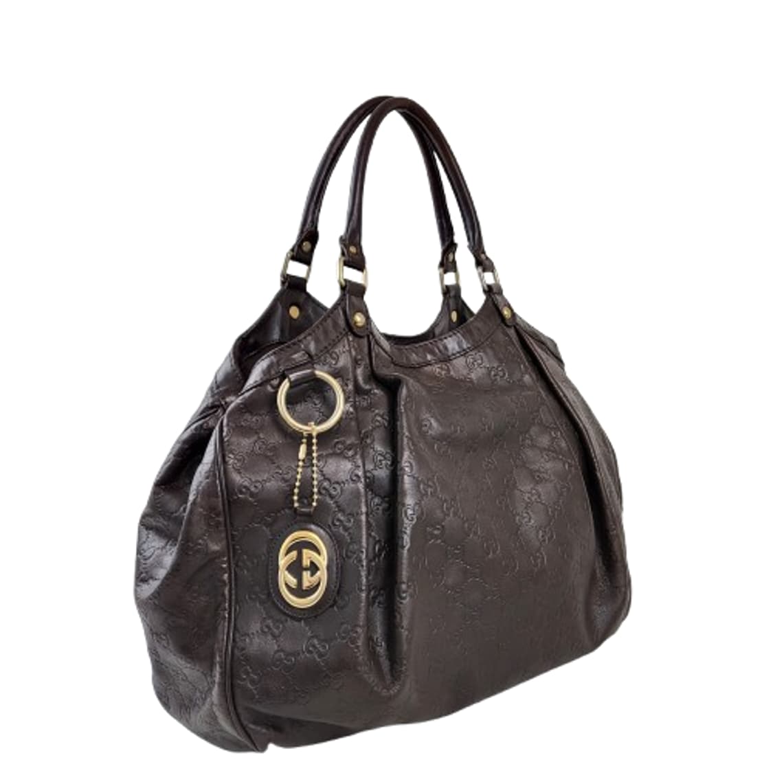 정품 구찌 시마 가죽 수키백 라지 상품이미지2