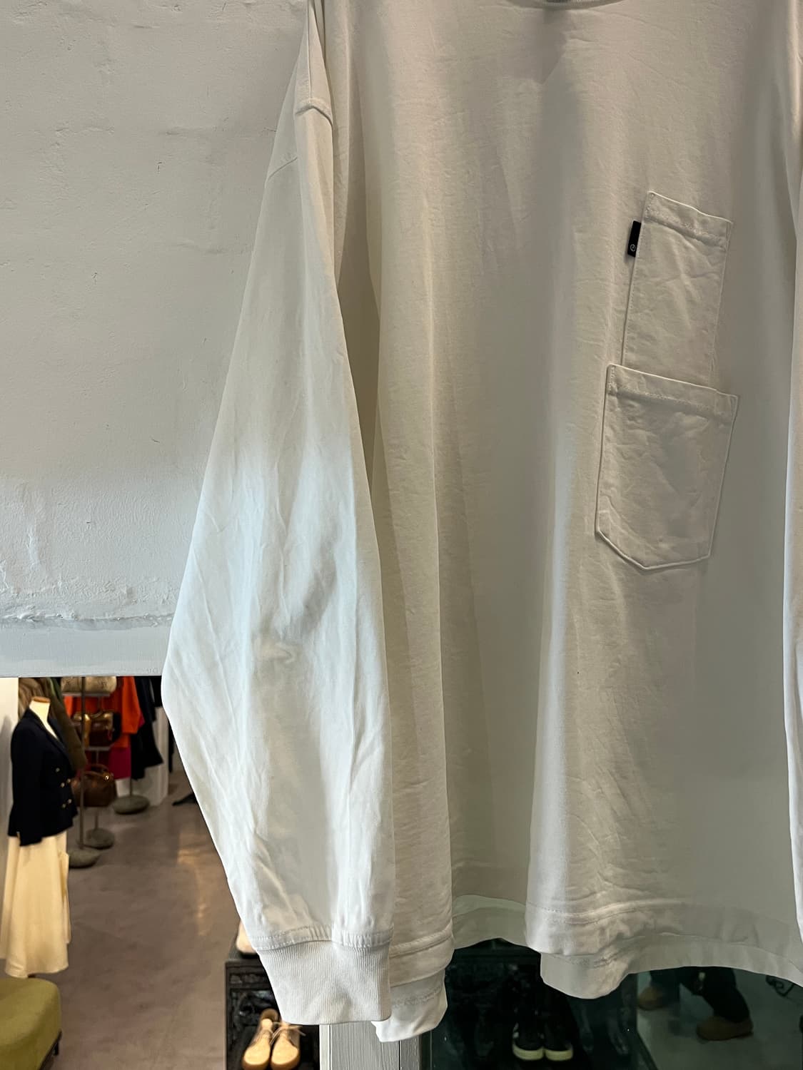 Moif 모이프 배기 포켓 긴팔티 2 상품이미지4