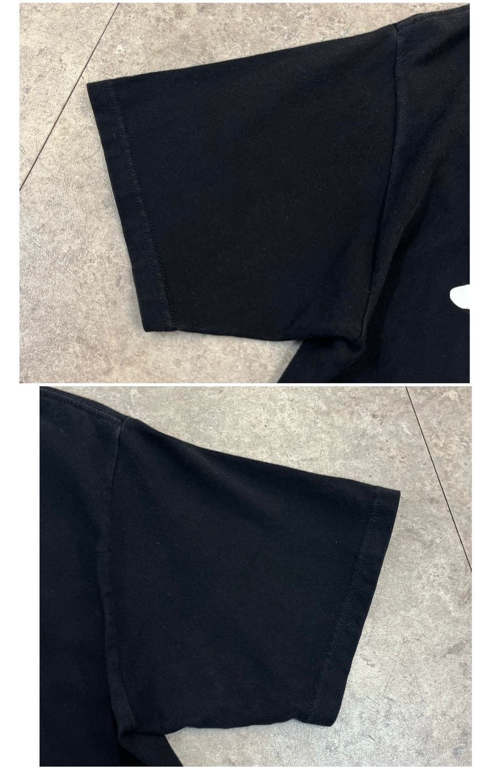 스투시 베이직 로고 반팔티 블랙 M #csz4126 상품이미지9