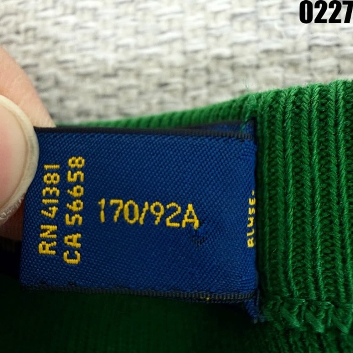 폴로 랄프로렌 RL1967 프린트 맨투맨 스웨트셔츠 S 0227  상품이미지5