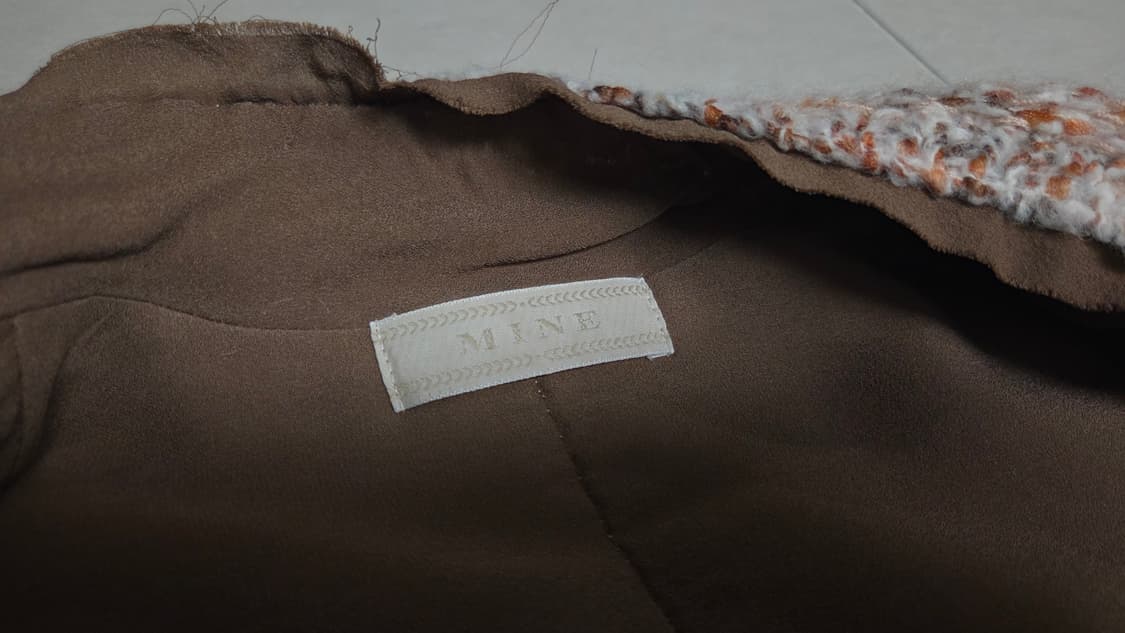 마인 (MINE) 트위드 자켓 정품 상품이미지6