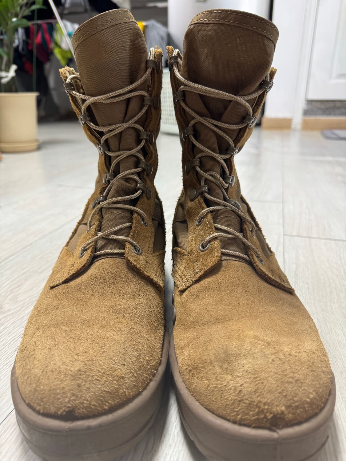 미육군 전투화 전술화 군화 사막화 작업화 비브람 상품이미지1