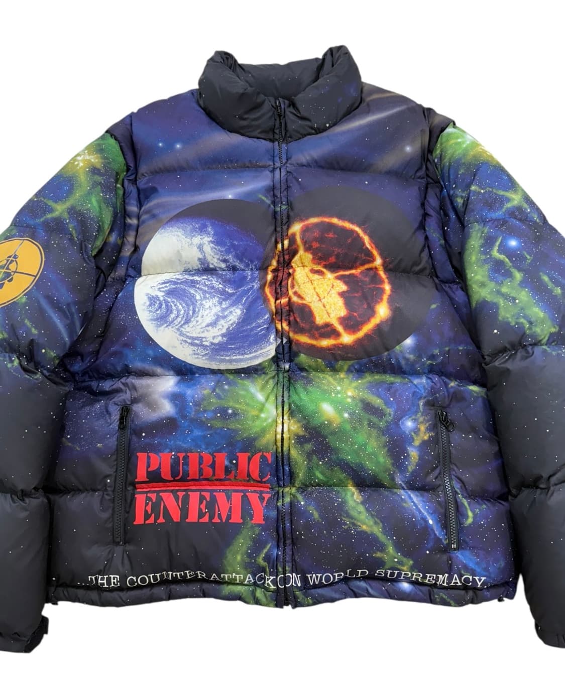 슈프림 X 언더커버 X 퍼블릭 에너미 18ss 패딩점퍼 상품이미지3