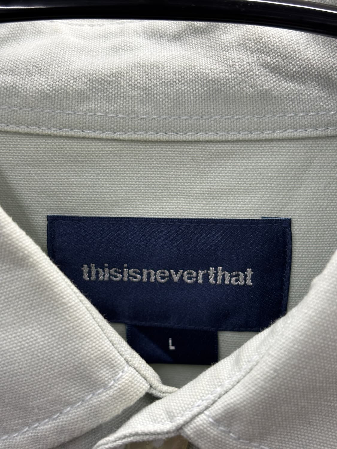 디스이즈네버댓 셔츠 민트색 긴팔 L 상품이미지4