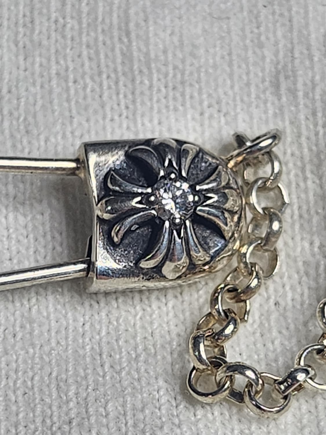 크롬하츠 세이프티핀 1p다이아 오리지널파베 ech 상품이미지1