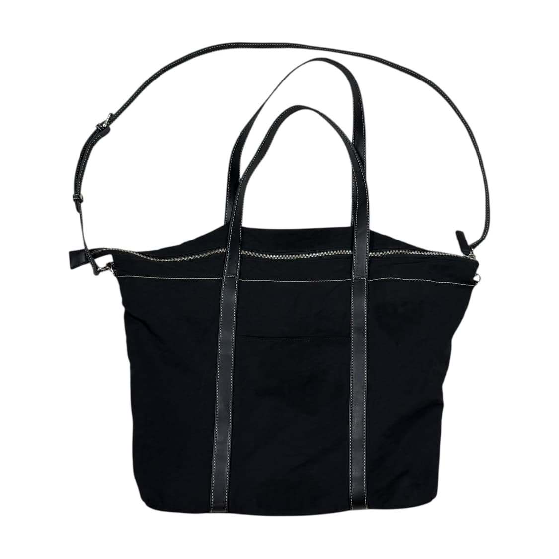 마뗑킴 패브릭 뉴 쇼퍼백 크로스백 가방 블랙 상품이미지2