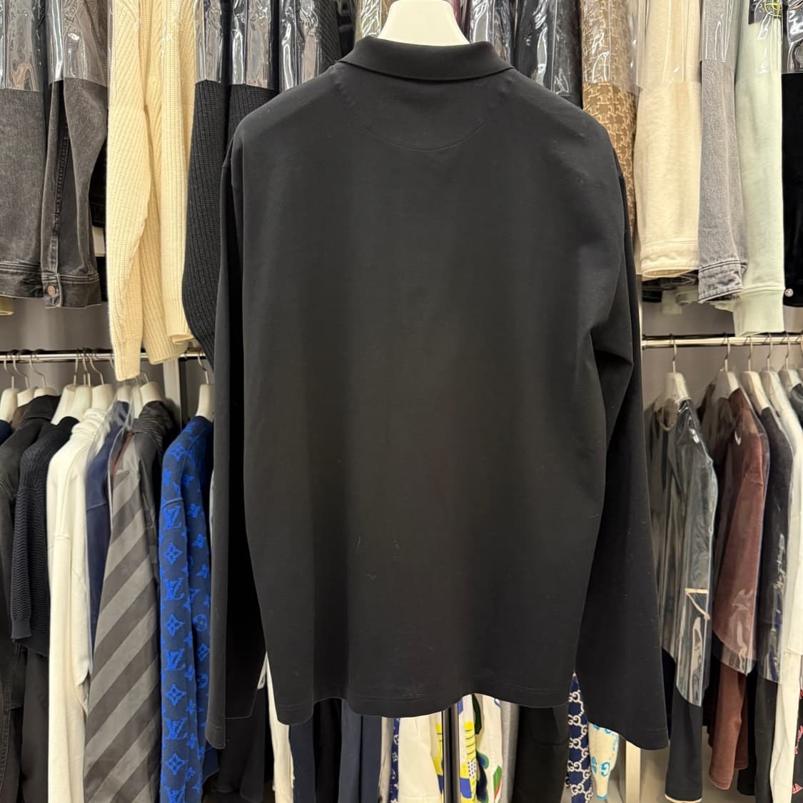 [리오브전포점] 프라다 피케 폴로 긴팔 티셔츠 상품이미지2