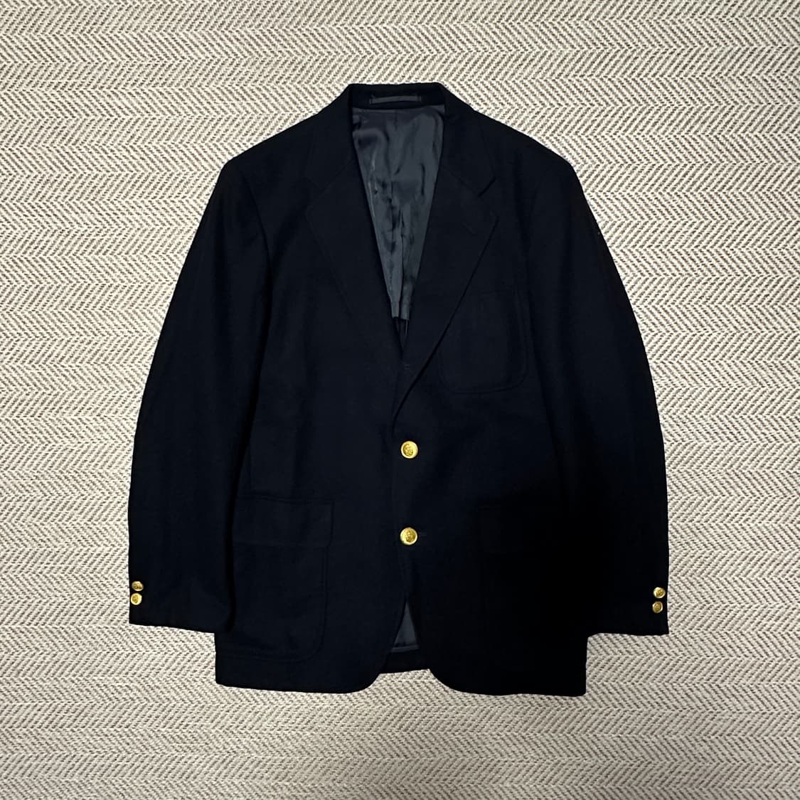 J. PRESS gold button blazer jacket navy 상품이미지1