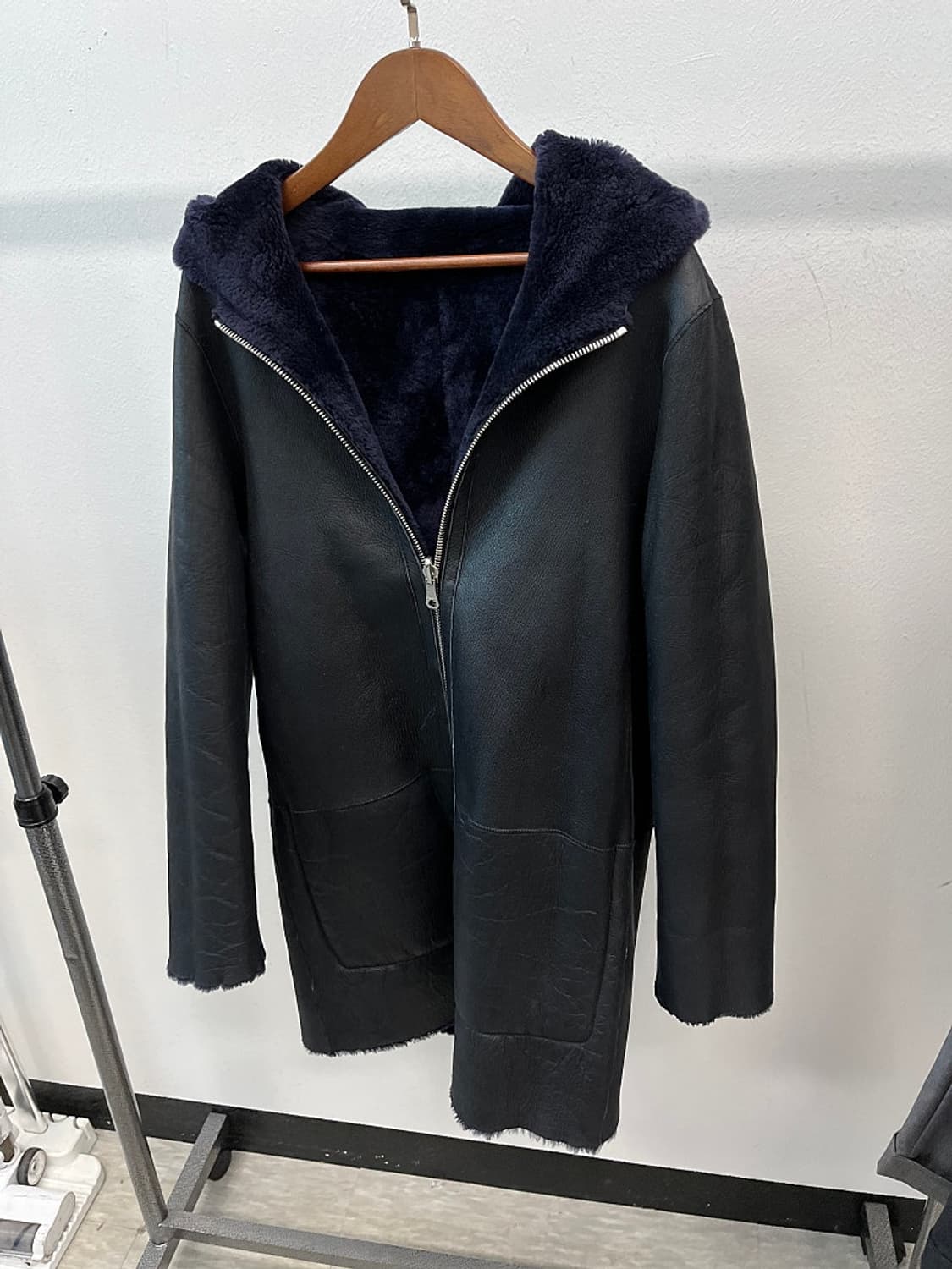 여) 산드로 리버시블 무스탕 상품이미지6