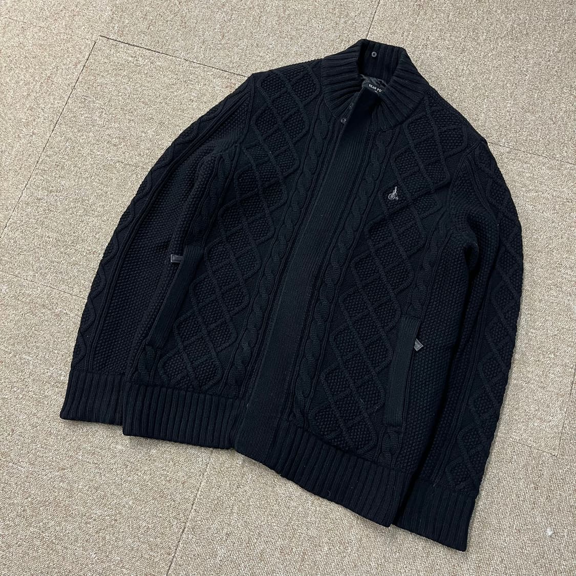  빈폴 니트집업 자켓 상품이미지1