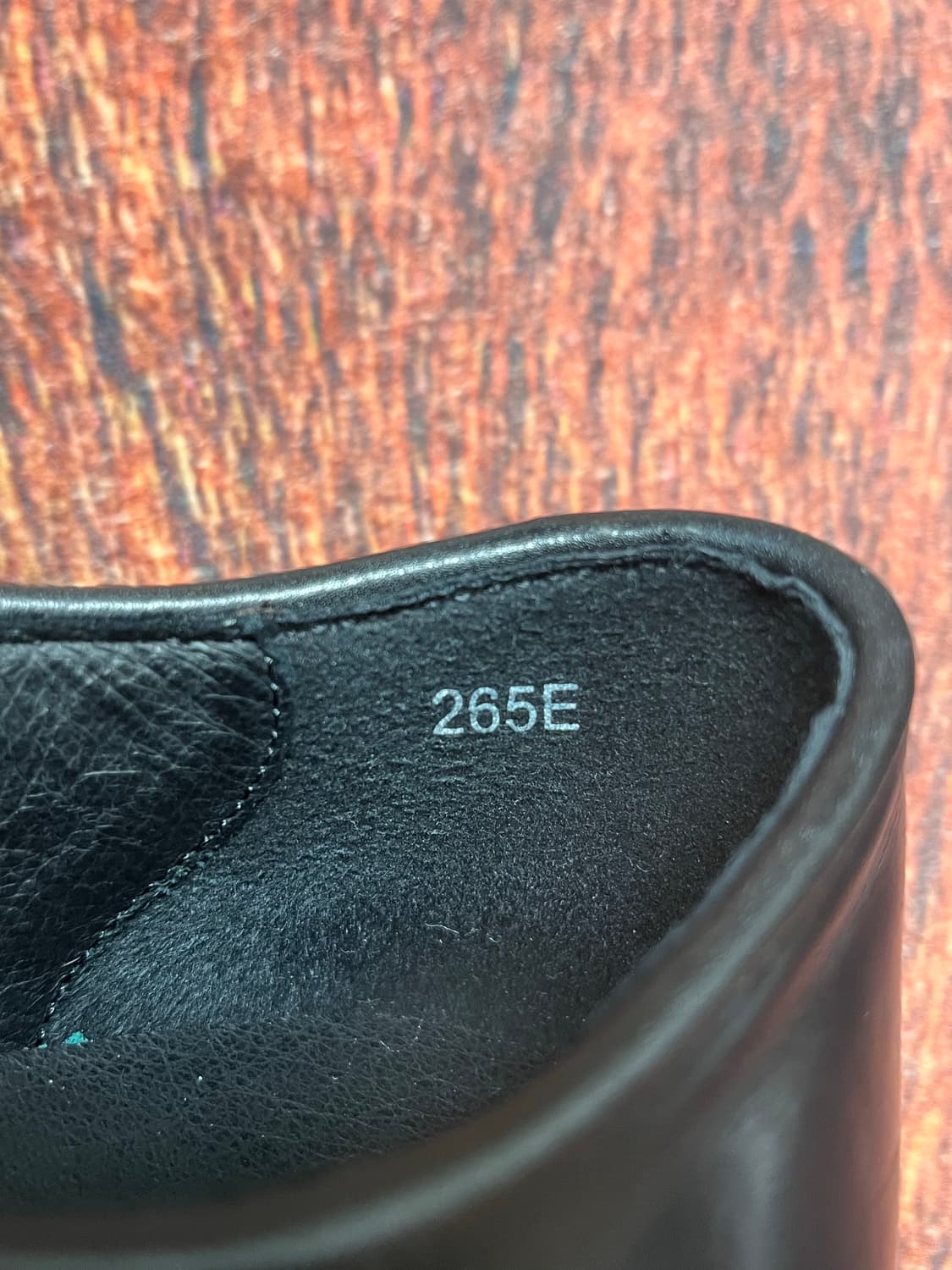 [265] 필로모티 에테르노 블랙 레더 더비 슈즈 상품이미지7