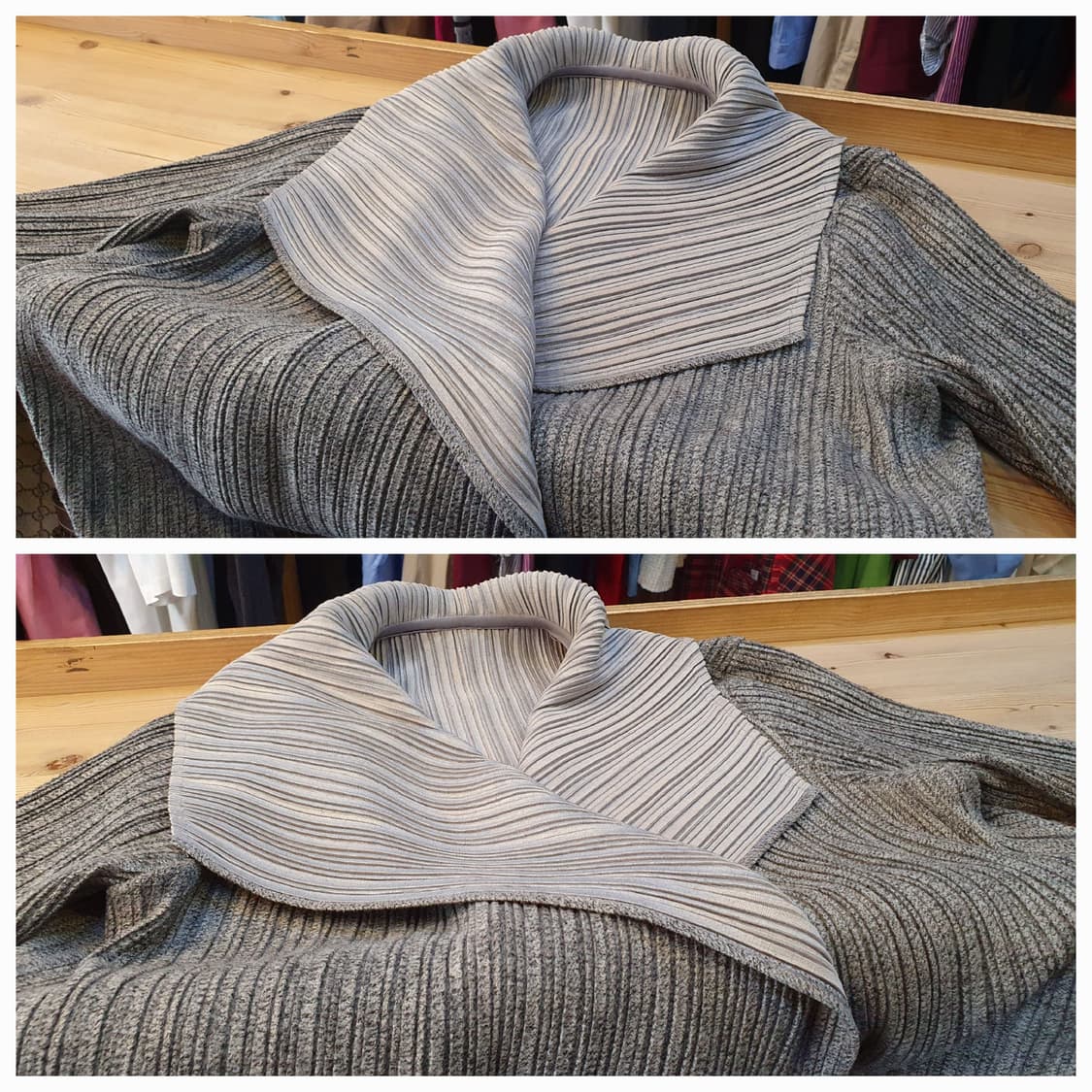 66~88.헤비플리츠 오픈코트 상품이미지3