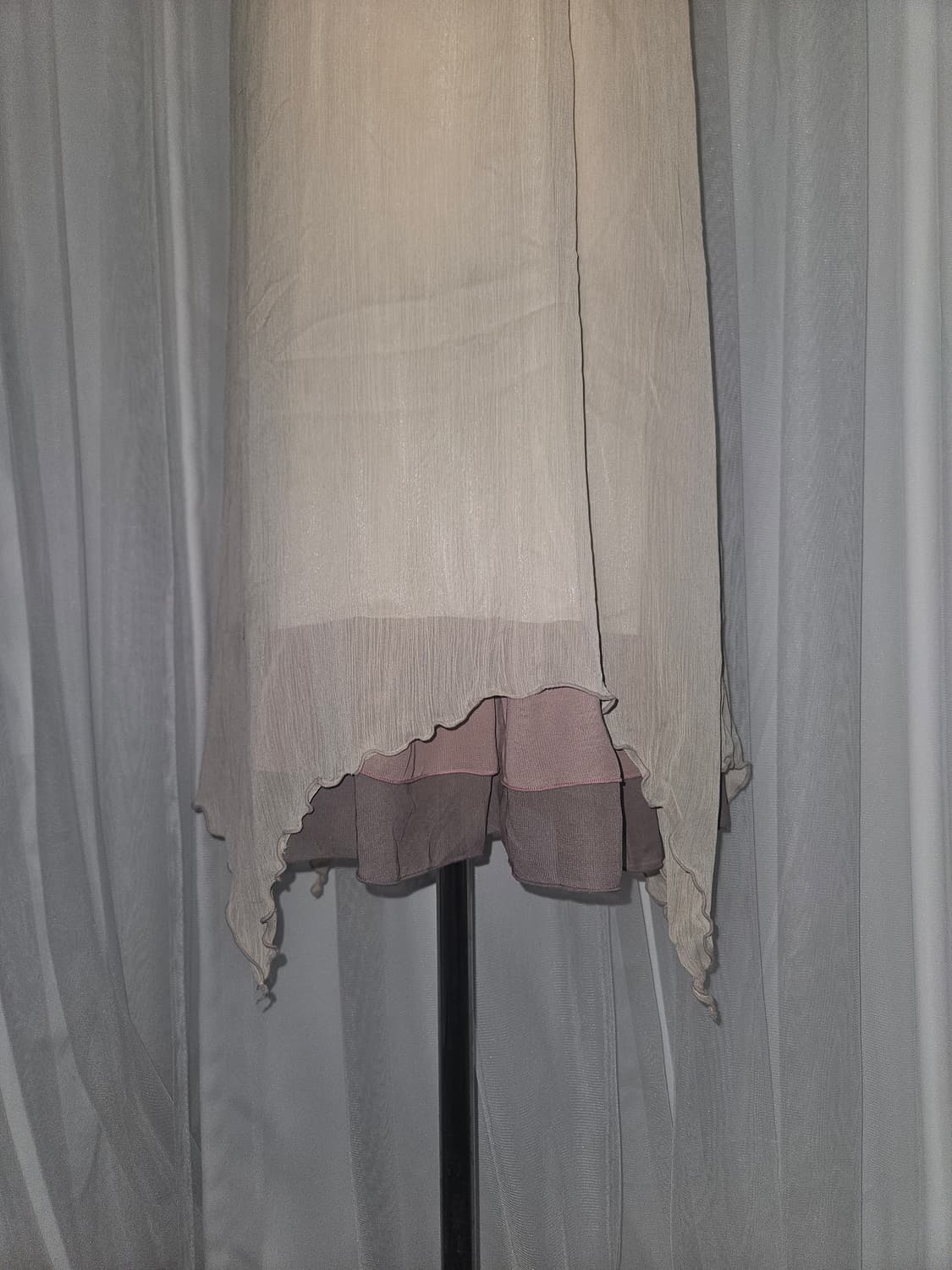 mignon 빈티지 플라워 쉬폰 드레스  상품이미지3