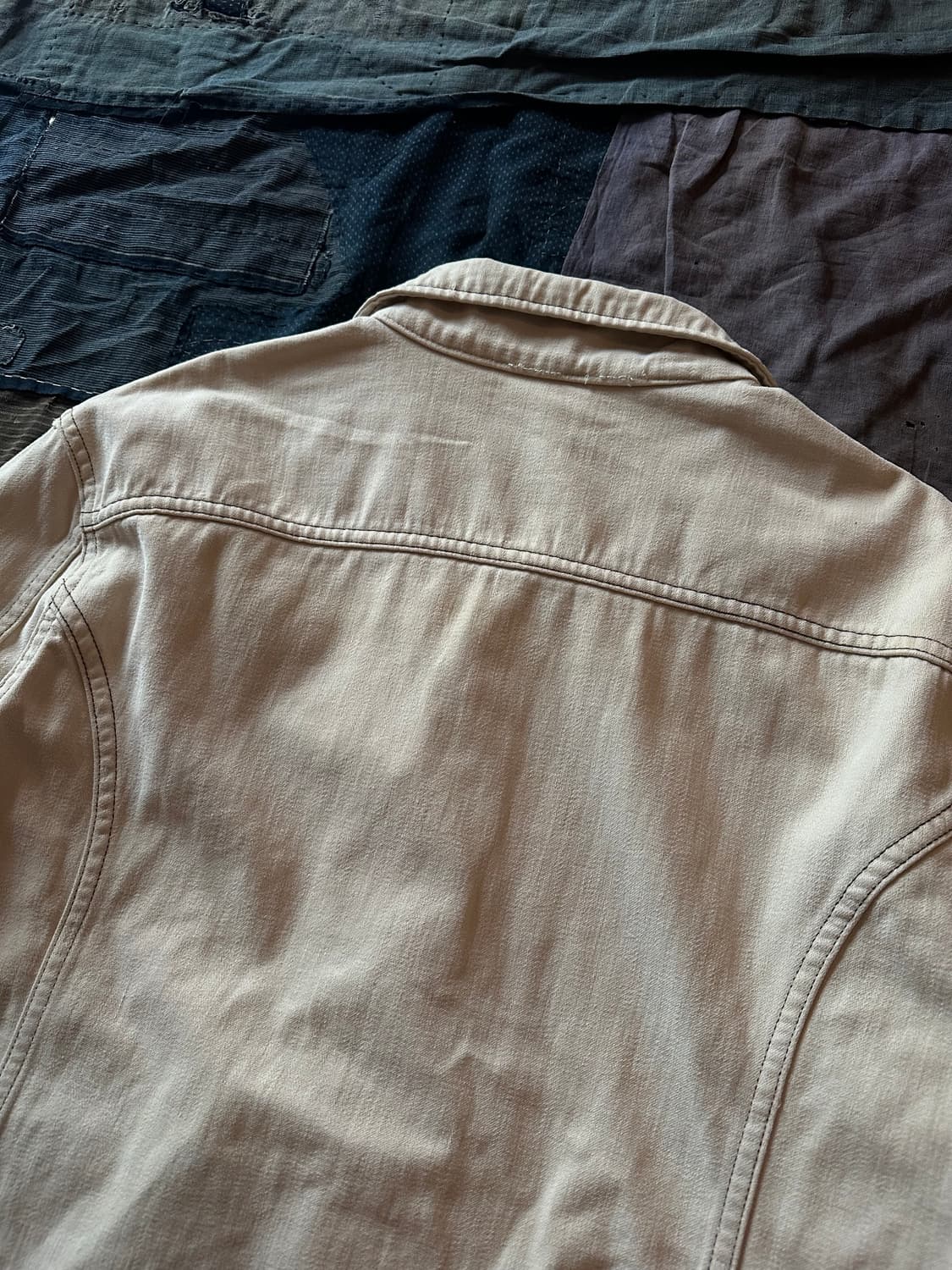 70s USA LEE Mole Skin Western Jacket 상품이미지7