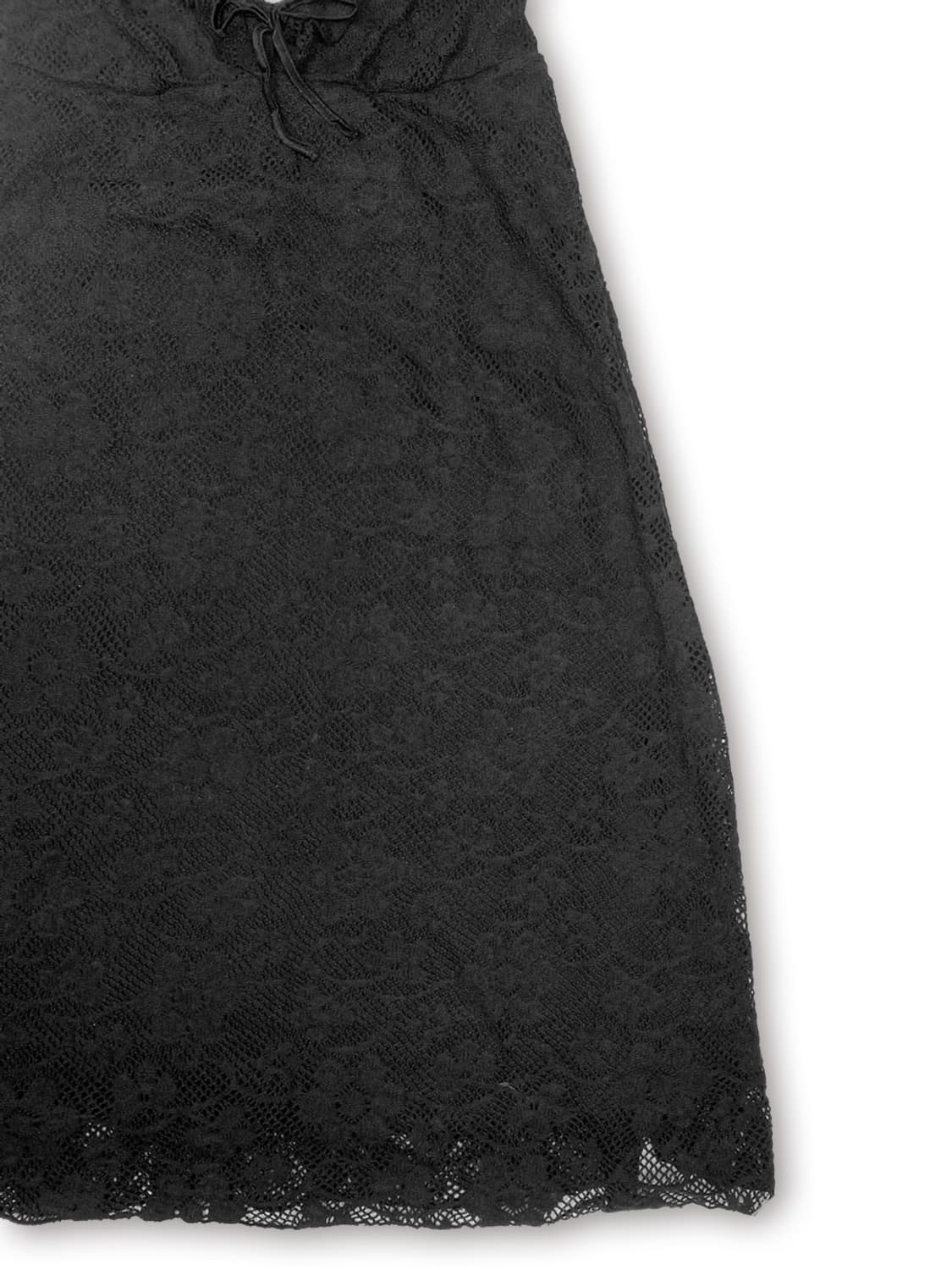 빈티지 리본 레이스 롱 프릴 나시 상품이미지3