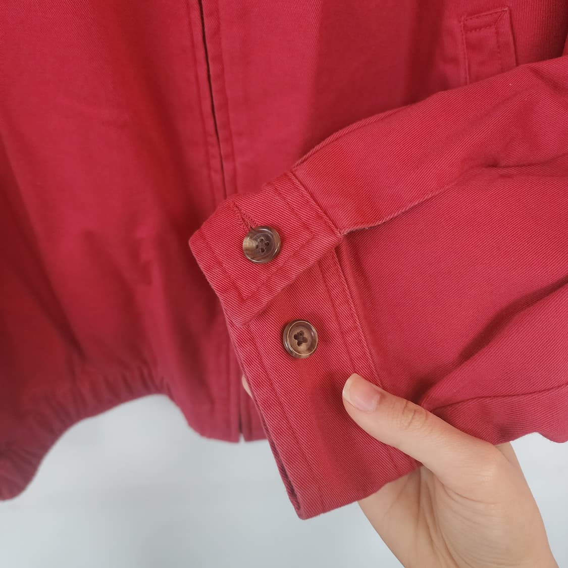 폴로 랄프로렌 레드 면 자켓 상품이미지4