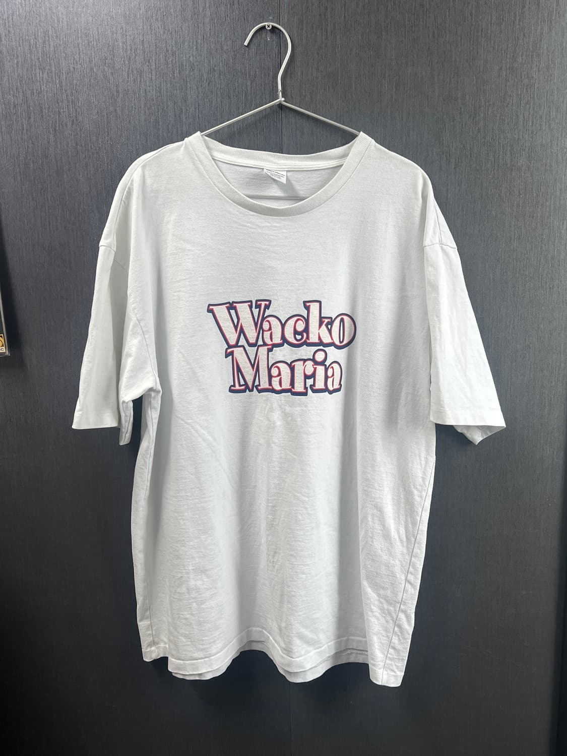 와코마리아 워시드 헤비웨이트 크루넥 티셔츠 L 23ss 상품이미지3