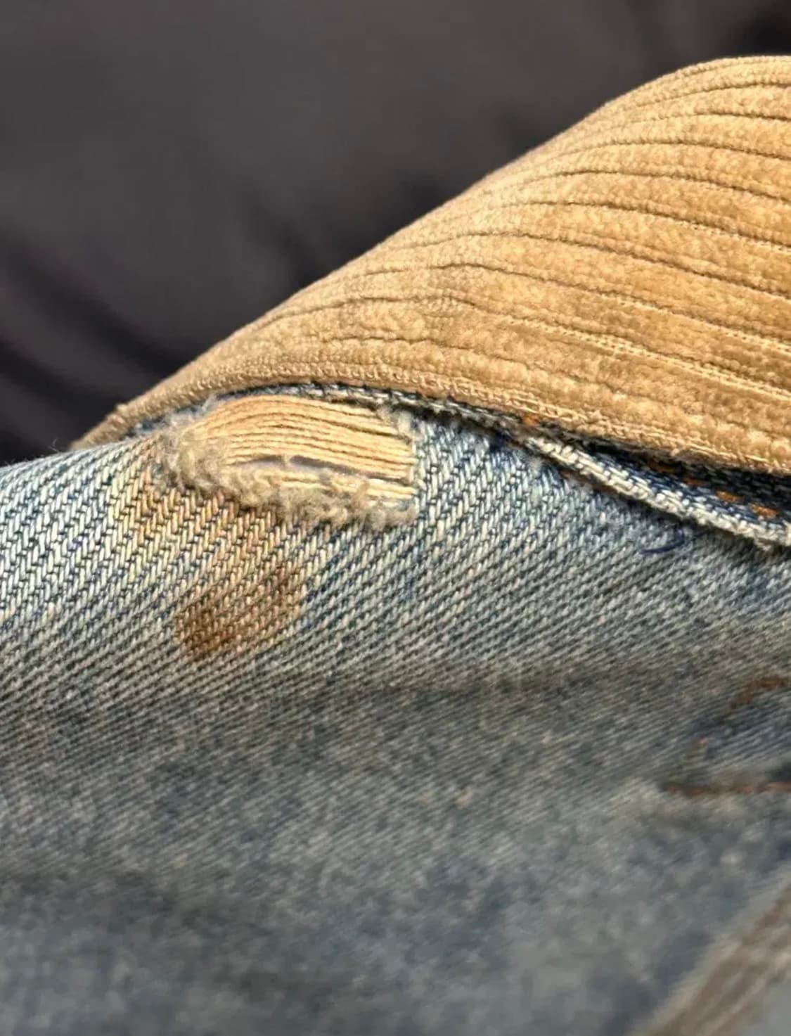 90s 폴로 덩가리 데님 자켓 상품이미지3