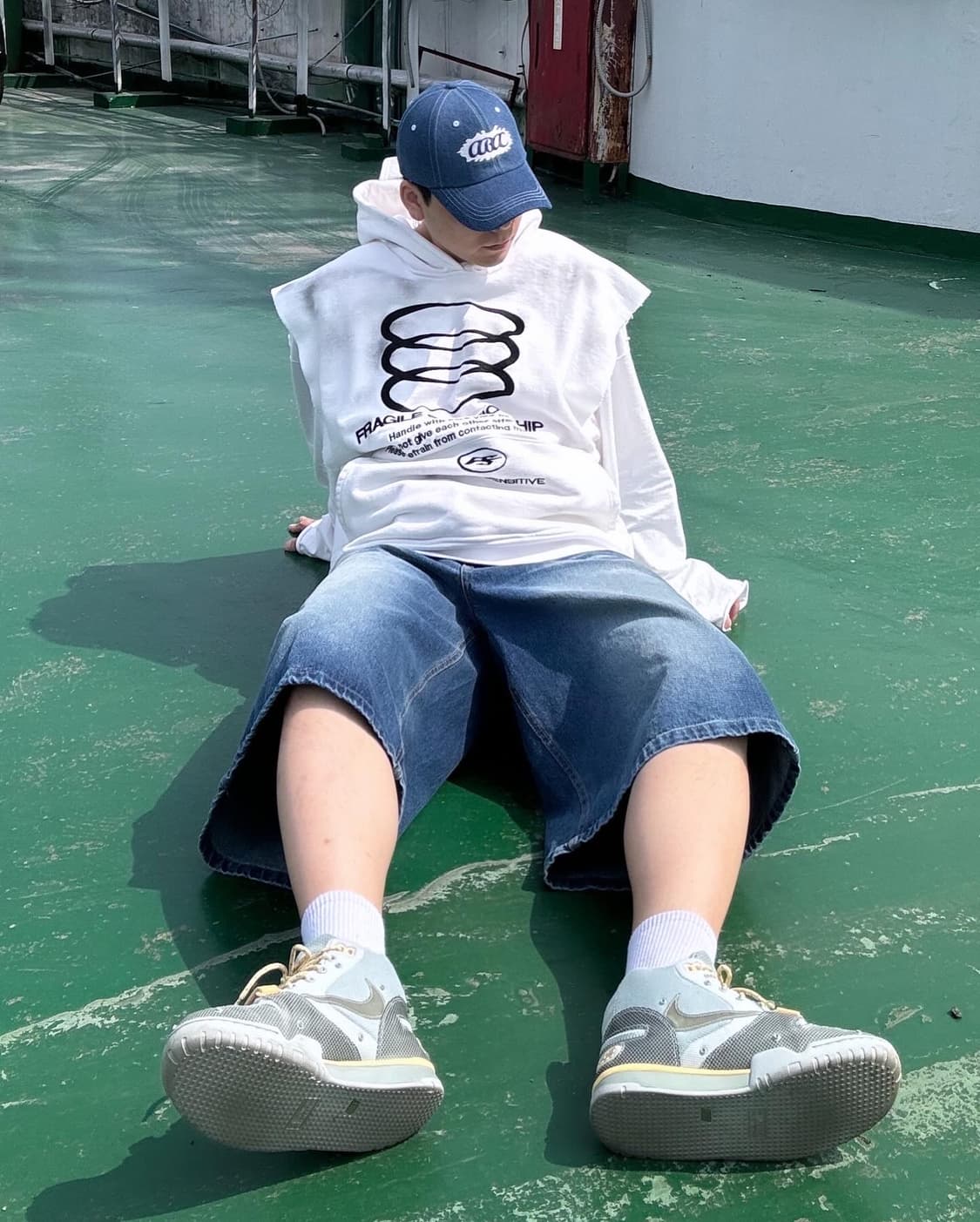 포스센스티브 후드티 상품이미지5