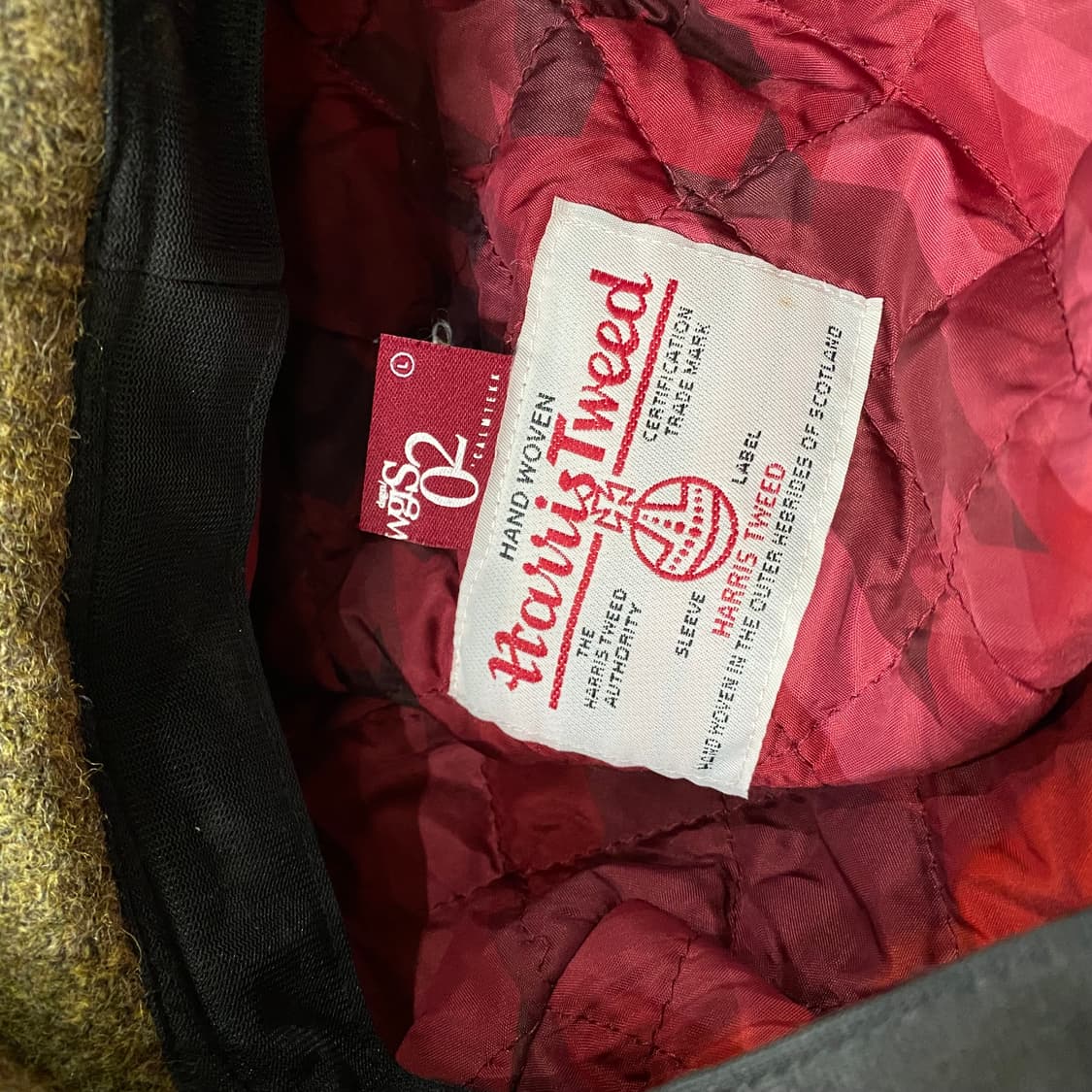 90s 스와거 x 해리스트위드 플라이트캡 상품이미지4