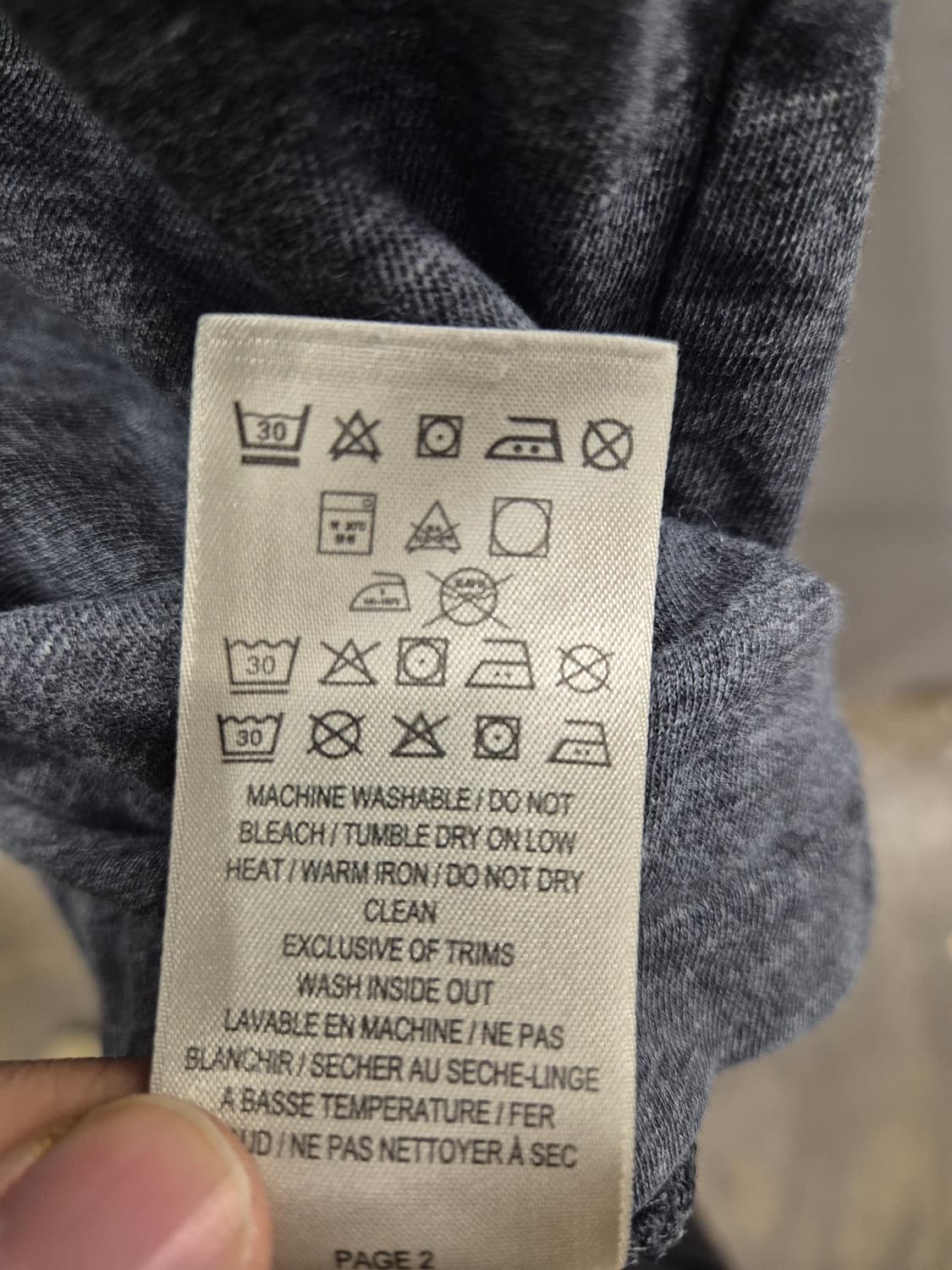 버버리 로고 반팔 티셔츠 회색 L 상품이미지8