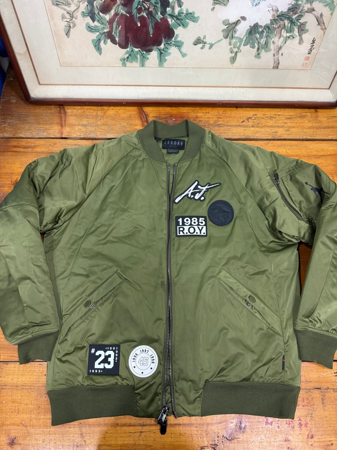 조던 항공점퍼 사이즈 L 새상품급 상품이미지1