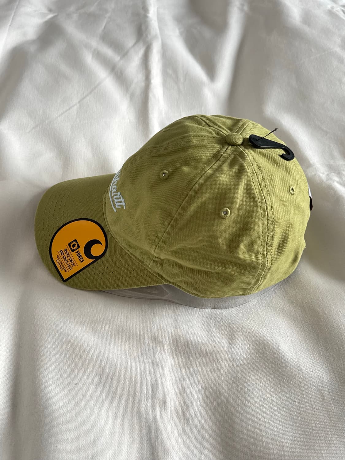 칼하트 캔버스 스크립트 그래픽 자수 로고 볼캡 상품이미지3