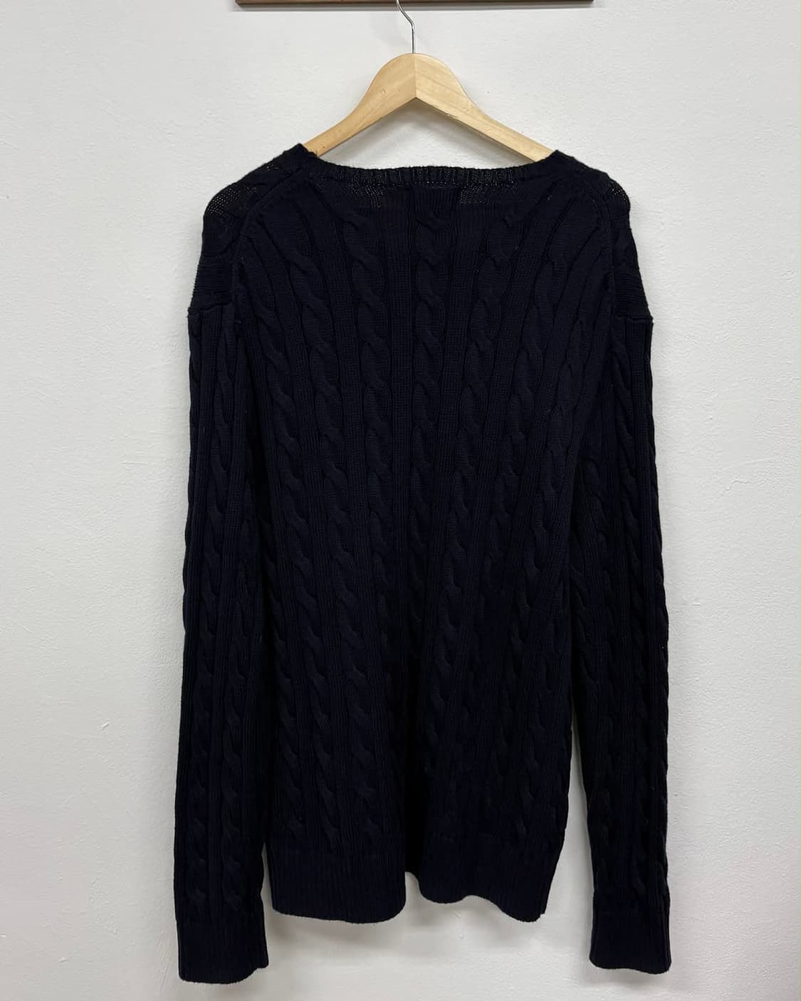 [XL] 폴로 랄프로렌 신형 큐알 케이블 니트 스웨터 상품이미지3